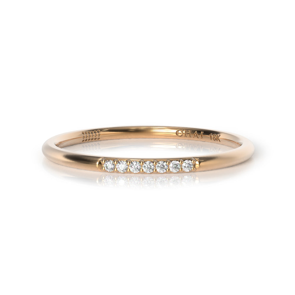 Seven Blessings Gold and 7 Diamond Lucky Band